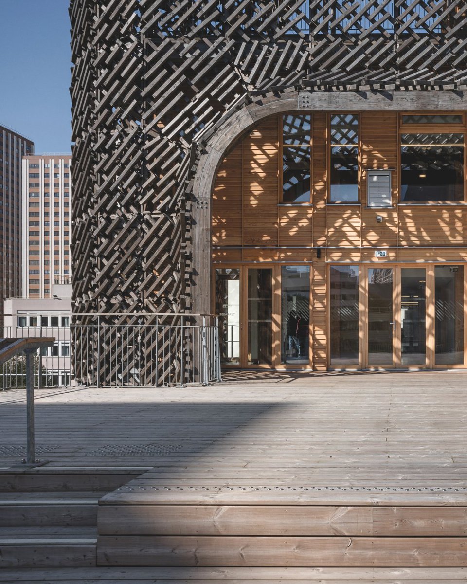 illustrarch's tweet image. The James Baldwin Media Library and Refugee House by associer

#library #architects #design #architecture #illustrarch