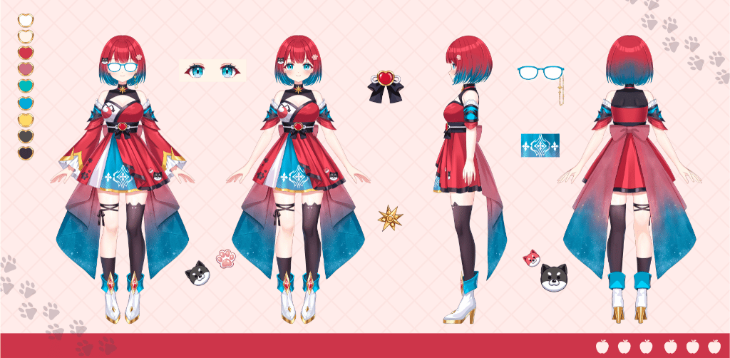 まるりんご🍎新人VTuber tweet media