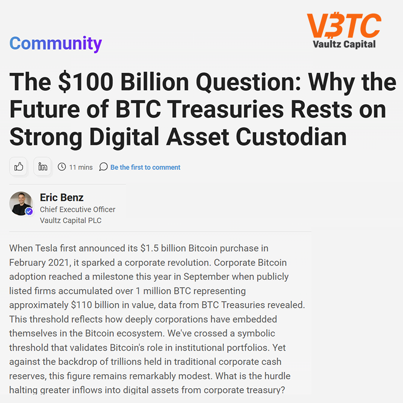 Vaultz Capital Plc tweet media