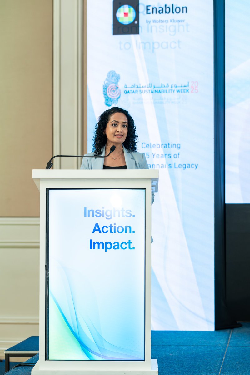 InfotechMannai's tweet image. 🌿 In a world where progress demands balance, #Sustainability  lies at the heart of every meaningful transformation.

This vision set the tone for Sustainability in Qatar: From Insight to Impact, hosted by #MannaiInfoTech &amp;amp; powered by @Wolters_Kluwer @Enablon .

#QSW #Qatar