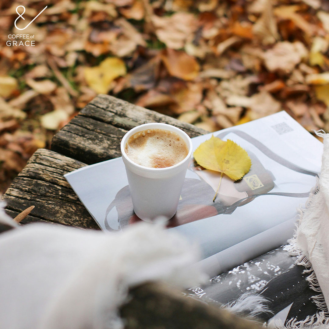 There’s something magical about a chilly November morning and that first sip of Coffee of Grace. 🍂☕
Warm hands, grateful heart, and a perfect pour — that’s our kind of fall ritual.