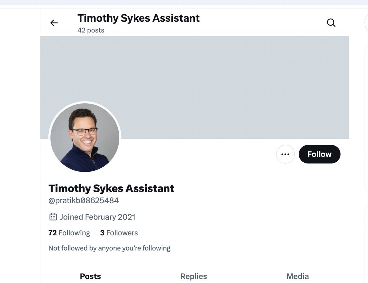 timothysykes's tweet photo. Daily reminder I have impostors galore on every social media network, I will NEVER DM you or WhatsApp you or Telegram you, block and report ALL scammers like @Solsniper_sol @pratikb08625484 @timothysykespa as I have no BS assistant page or private account...I son't even know how @Solsniper_sol got verified using my picture and name, but welcome to this sad sad sad industry full of charlatans and scammers

Please retweet this and help me warn others so they don't get scammed either and if you wonder why the #CryptoMarket is doomed, look no further than the thousands of scammers that corrupt industry refuses to shutdown since its what built the whole house of cards to begin with!