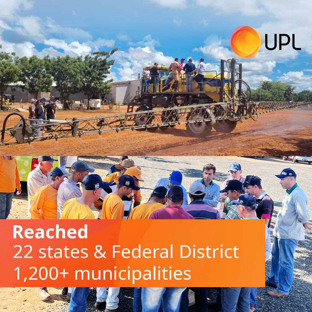 For 18 years, UPL Corp Brasil’s Aplique Bem program with IAC has trained 90,000+ farmers across Brazil—promoting sustainability, food safety, and innovation through hands-on education, drone spraying, and PPE research.
bit.ly/3XiXrvT