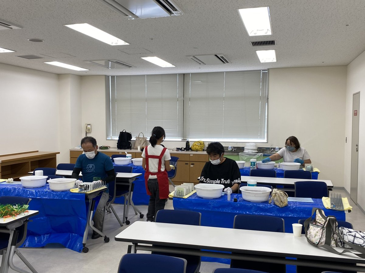 akashisenjo's tweet image. ウィズフェス2025のレイアウトです。あらいぐま明石のブースは学習室802です。活動開始時はよく学習室802を利用していました。現在は殆ど学習室702を利用しています。