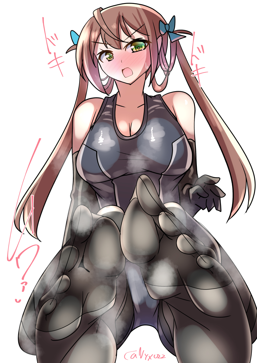 「なんなのよもう…え…朝雲の足裏に興味があるの? なら仕方ないわね…///」   
ムレムレ黒タイツ朝雲チャン(ˇωˇ)  
進水日おめでとう!(連続2068日目    
#艦これ版真剣お絵描き60分一本勝負_20251105 
#艦これ版深夜の真剣お絵描き60分一本勝負 
#10000日チャレンジ #めび環んどろ 
#朝雲進水日 