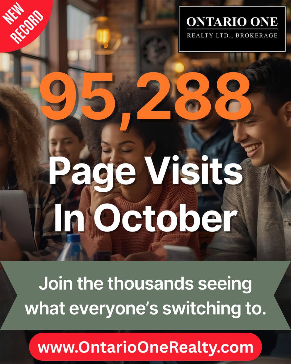 RayDickson's tweet image. 🎉 October Record! 🎉

We reached an incredible 95,288 page visits—highest ever! 🚀
As a small premium boutique brokerage, we limit the number of clients we work with. That way we’re never stretched too thin &amp;amp; can always give our clients the service and attention they deserve. 💛