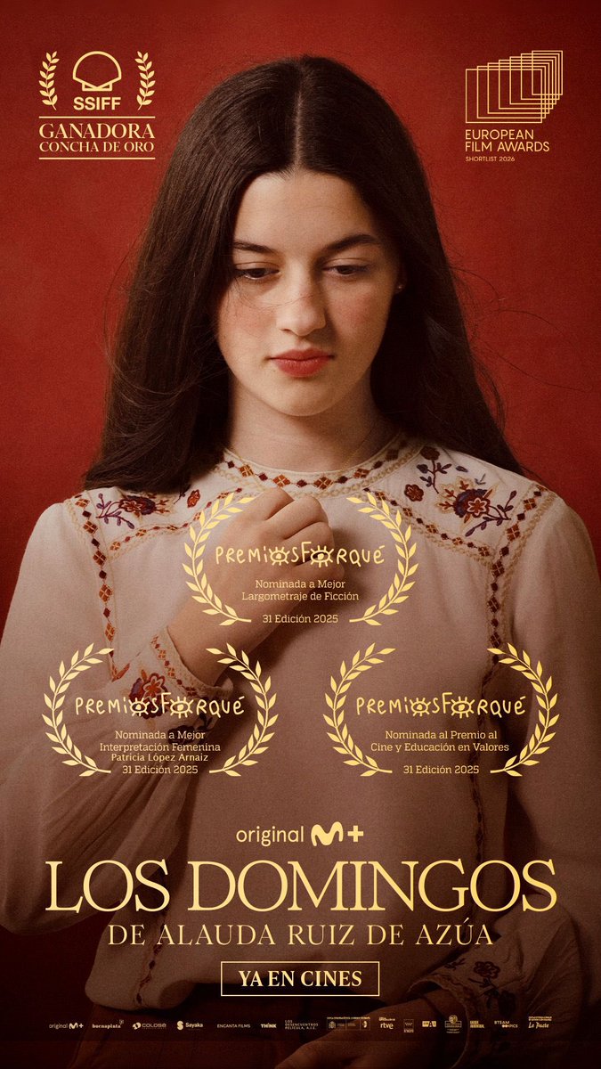 Muchas gracias, compañeros ❤️‍🔥 <a href="/PremiosForque/">Premios Forqué</a> #Losdomingos