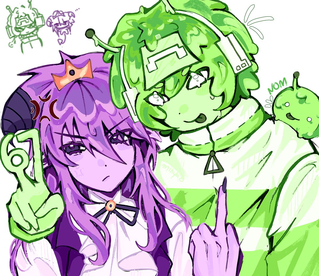 inversion duo:p #wemmbufanart #boosferfanart #unstableuniverse