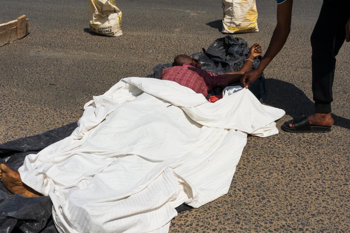 mangekimambi's tweet photo. These are from a professional photographer. First photo intestines are visible. 

The Violence Samia Suluhu unleashed on  Tanzanians for protesting demanding free and fair elections https://t.co/QzEpBpulCk