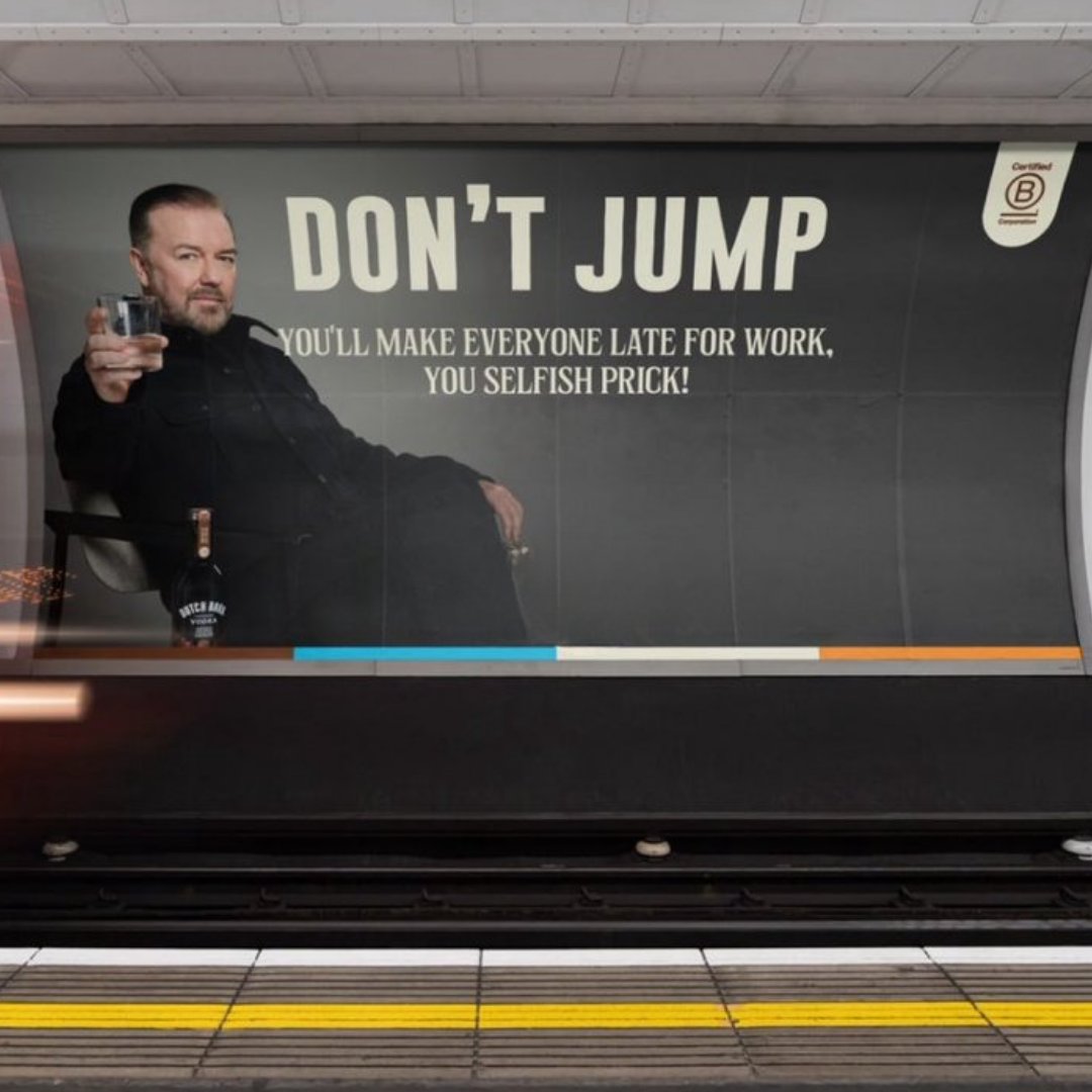 Ricky Gervais, yeni afiş taslağını paylaştı.

"Sakın atlama. Herkes senin yüzünden işe geç kalacak, bencil pislik!"