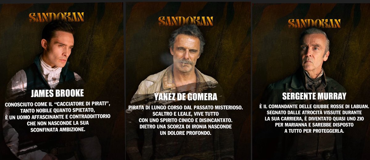silbigg's tweet photo. *Amandoli* già 😍
#Sandokan 🏴‍☠️
dal 1° dicembre su #Rai1 e #RayPlay https://t.co/hUzbndHpwm
