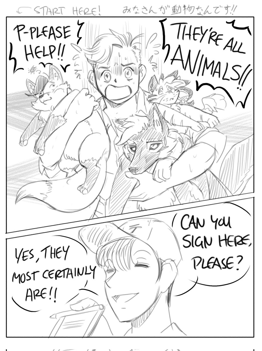 Jo_Catsidy's tweet photo. I'm rewatching Fruits Basket and... I wanted to recreate this joke given how life is going lol https://t.co/jgM9jWKH2e