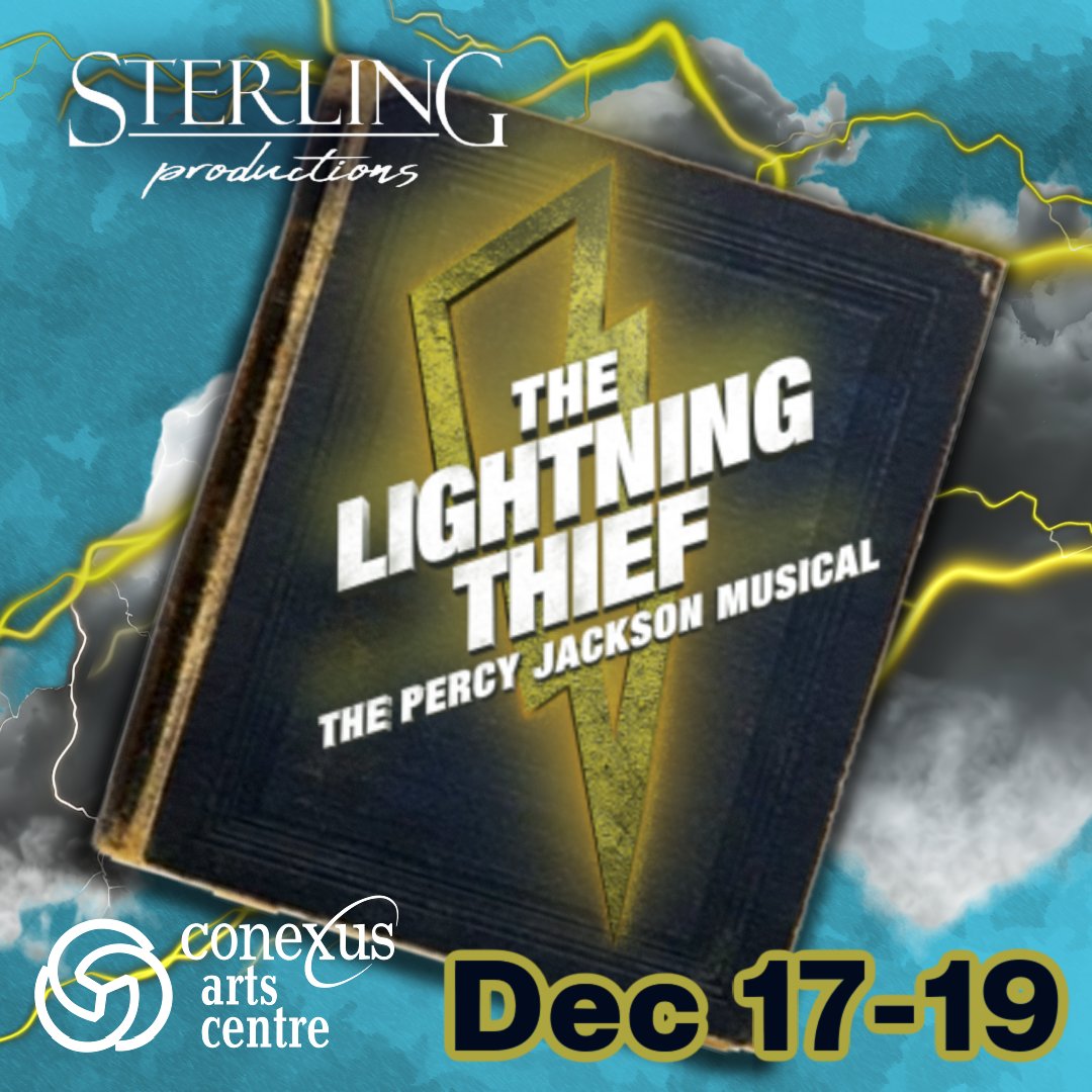 The Lightning Thief - The Percy Jackson Musical - Dec 17-19
Pre-Sale: Wednesday, November 5 at noon until 10:00 PM
General On-Sale: Thursday, November 6 at noon mailchi.mp/cec5b78f157d/t…