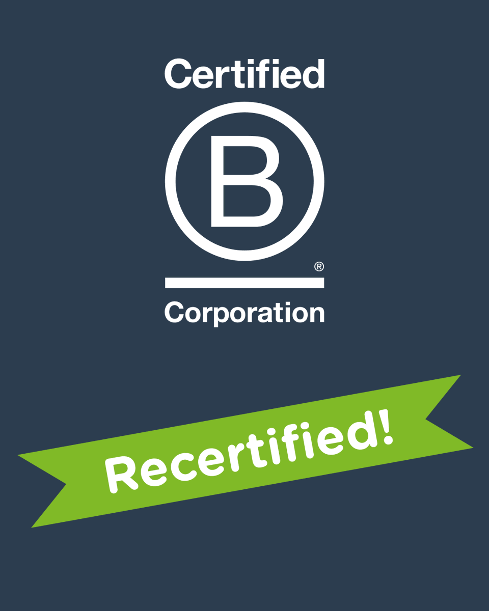 Sycous's tweet photo. Sycous have recently re-certified as a B Corp!

Our B Corp certification shows our clients and partners that they can trust Sycous to provide products and solutions in an ethical manner, built on integrity and purpose.

Visit https://t.co/UqLEZ9u2TV to learn more. https://t.co/rFRA5juGpM