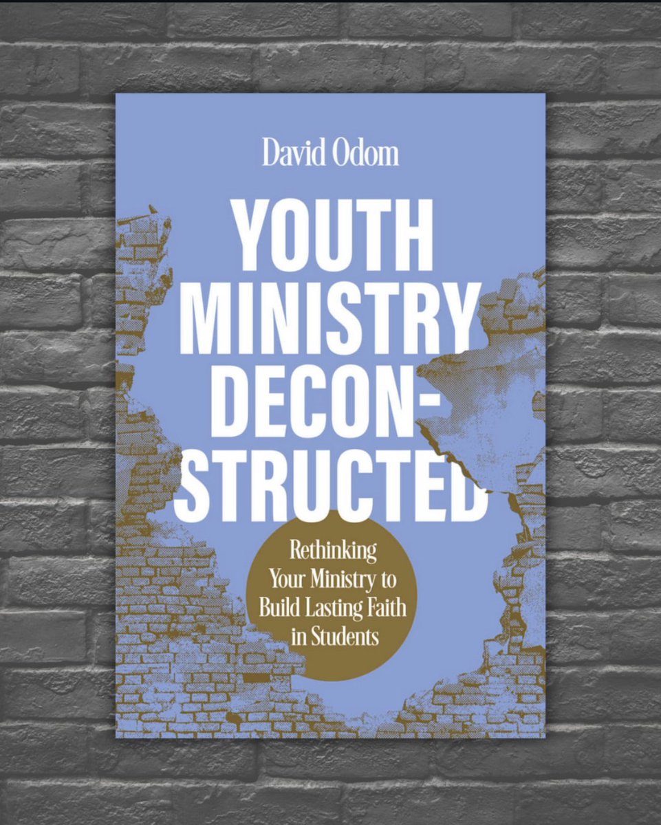 davidodom's tweet photo. The Table of Contents of my new book, Youth Ministry Deconstructed. Available now for preorder. Releasing January 15. https://t.co/c8o4tO4hXQ