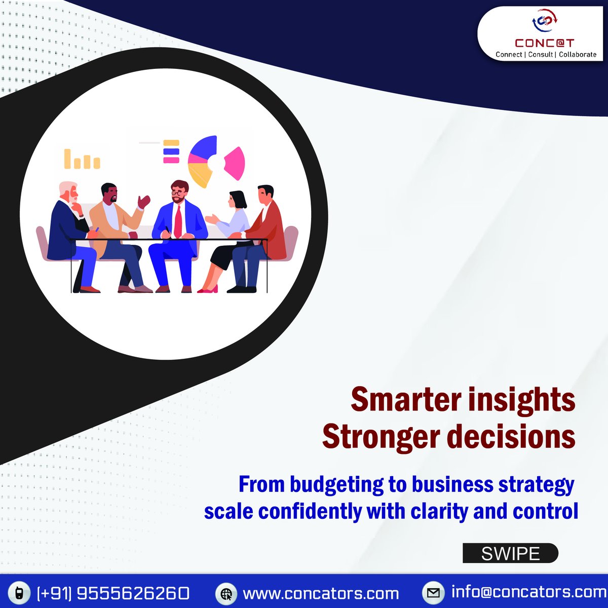 Concators's tweet image. Strategic finance without the overhead 💡
Hiring a full-time CFO can be expensive…
But growing your business without financial strategy? Even costlier.

#VirtualCFOForGrowth #FinancialStrategy #ScaleSmarter #vCFO #VirtualCFO #CFOservices #StartupFinance