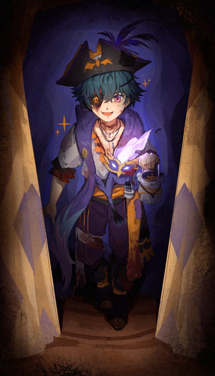 I'm late🥲🥲But still — Happy Halloween!*Here is the young Brant.（15age！？）
#Brant