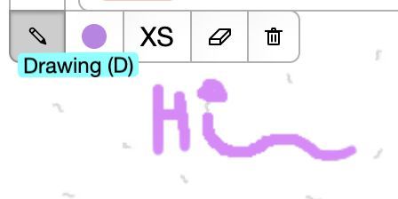 More Drawing Tools [New]

You can now draw with a thinner XS sized brush, and erase your whole drawing at once with the remove button