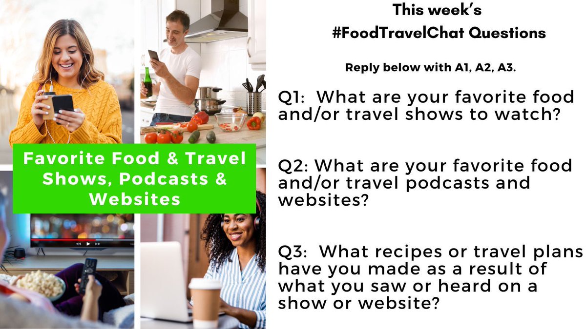 Let’s #FoodTravelChat about the places we love to get food &amp; travel content. Reply to Q's w/“Quote"+#FoodTravelChat so we see it. Follow host <a href="/carollivestoeat/">Carol Vu</a>, @adventuringgal <a href="/ChrisPappinMCC/">Christine & Gary Pappin Dream Vacations</a>, <a href="/realfoodtravel/">Real Food Traveler</a> + @real_food_traveler on Bluesky/Insta