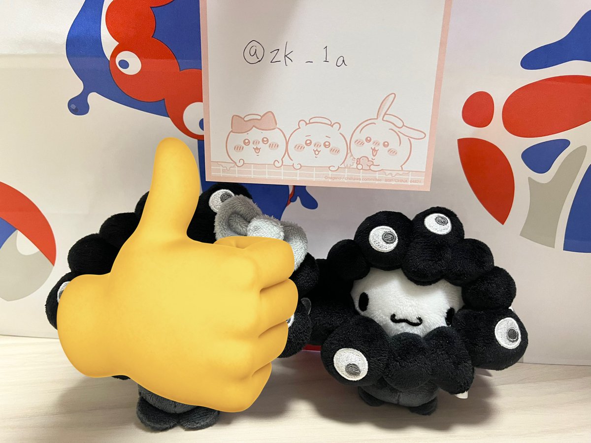 zk_1a's tweet photo. サンリオ　ミャクミャク　黒ミャク　黒サンリオ　カラビナ　ぬいぐるみ　BC交換

【交換希望】
求)シナモン(BC 推しカラー)
譲)シナモンBC ブラック

梅田等での手渡し優先。
お気軽にお声掛けください。 https://t.co/CTE37RURDA