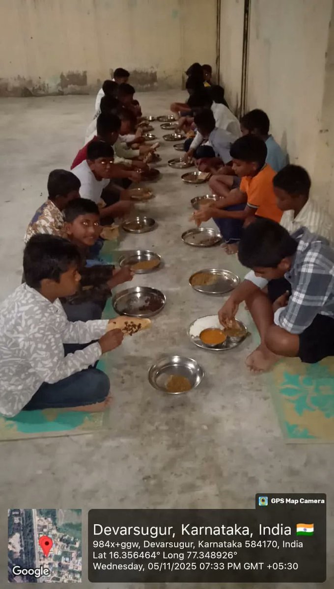 Dinner  #SocialAudit_SWDMeals #SocialWelfare_Karnataka