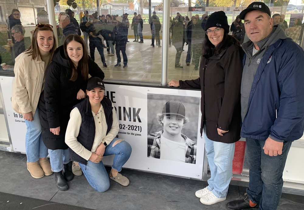 Outdoor rink in Mitchell a 'lasting legacy' for Carter Schoonderwoerd
tinyurl.com/yzebt2yk