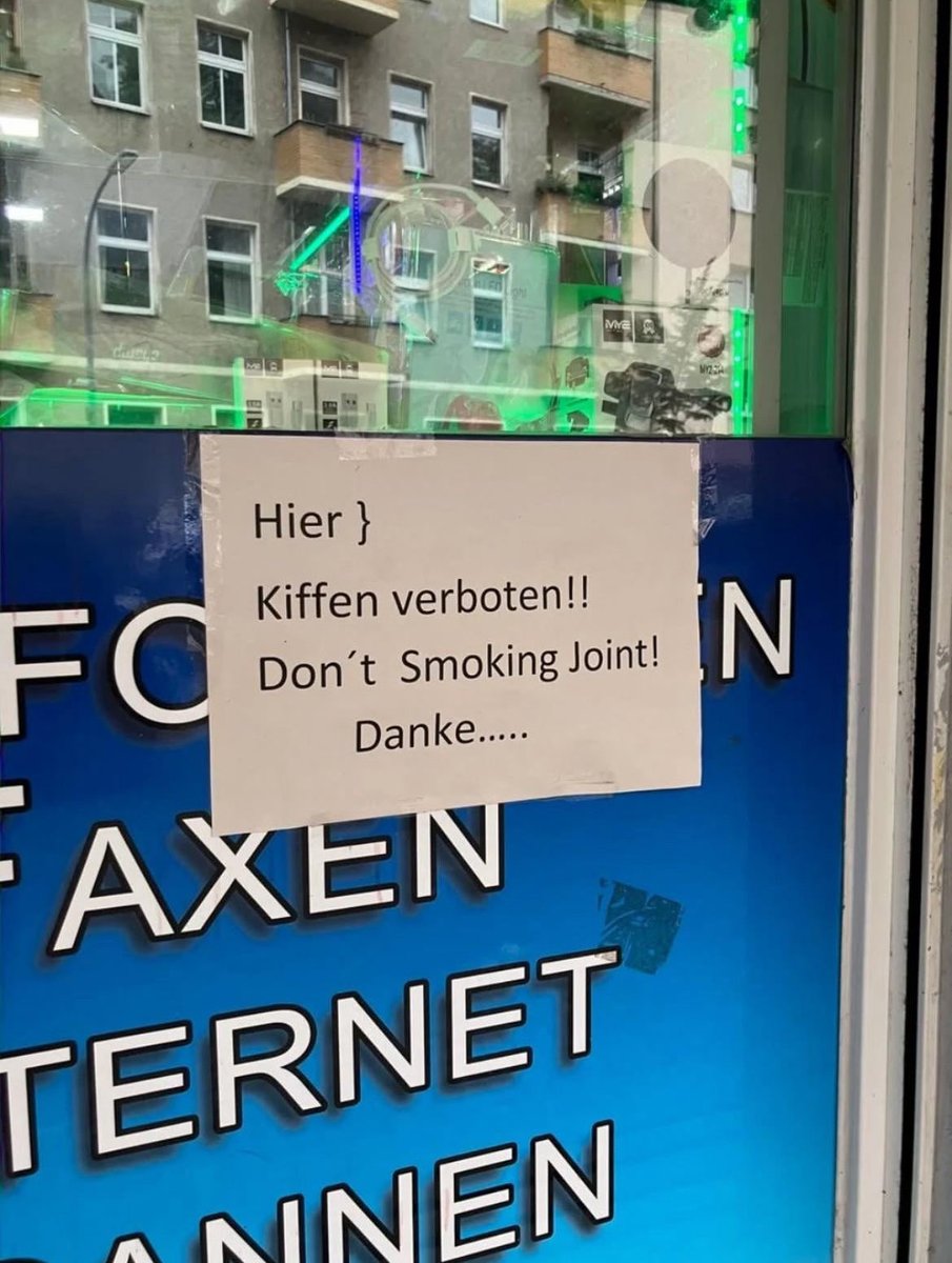 Don’t Smoking Joint! 😂