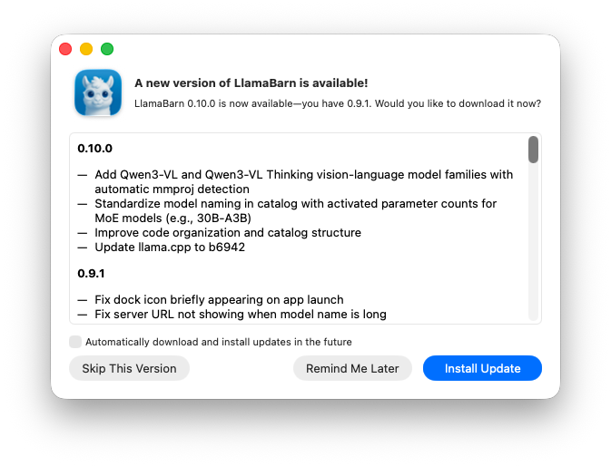 LlamaBarn v0.10.0 (beta) is out - feedback appreciated