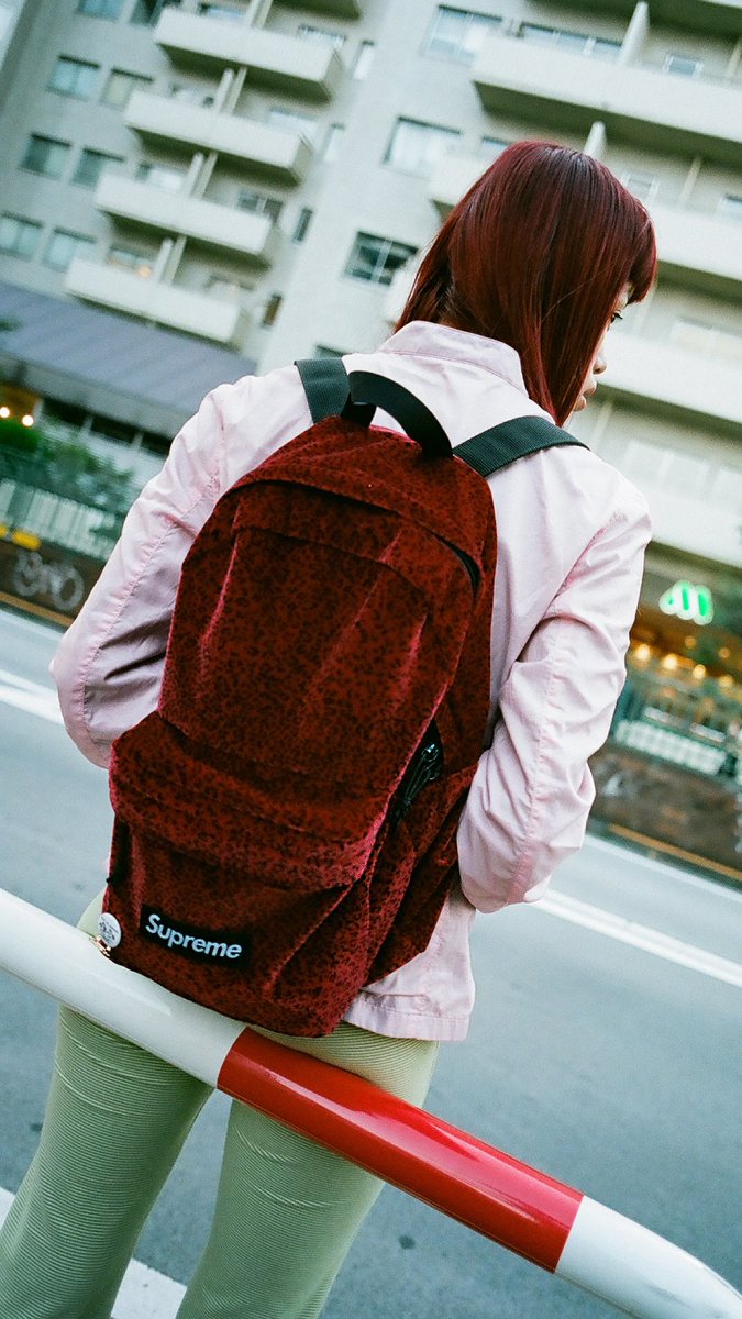 Supreme リュックVelvet Backpack Red Leopard Supreme-Velvet-Backpack-Red-