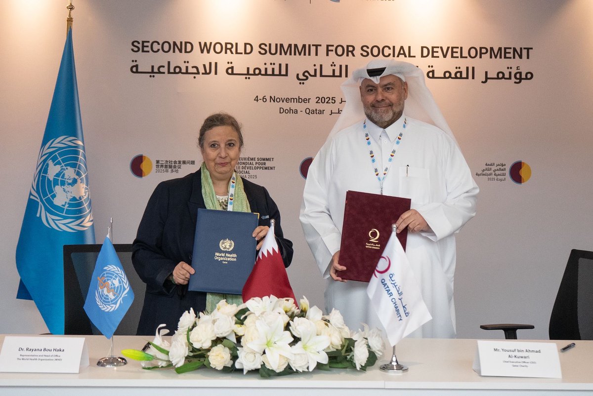 WHO Qatar tweet media