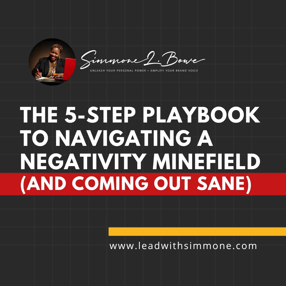 SimmoneLBowe's tweet image. Ever feel like you&apos;re walking on eggshells at work?

Here&apos;s the 5-step playbook:

🔍 Spot the spark before it becomes a fire.

🛡️ Armor up emotionally.

💬 Reframe the conversation with one powerful question.

☮️ Lead calmly.

🔒 Learn &amp;amp; move on.

#LeadWithSimmone #ManagementTips