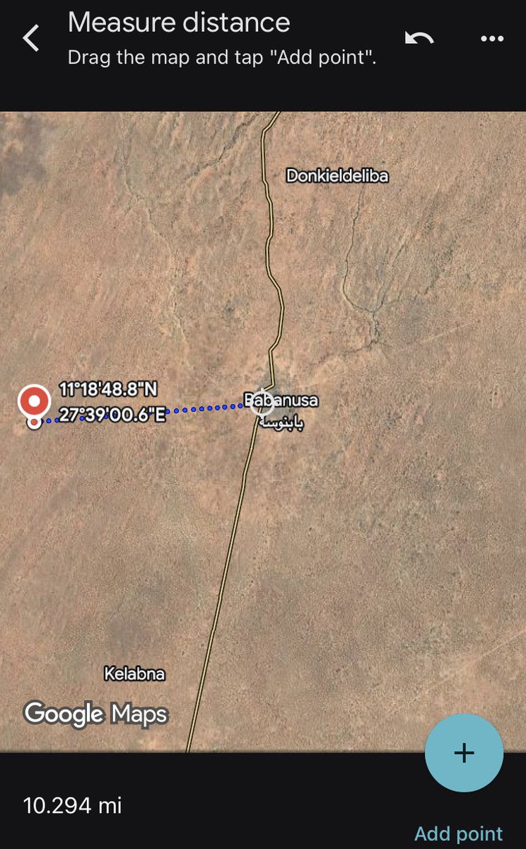 🛜#RSF fighters have long operated in the area, but the current buildup, extending 10 miles from the city signals a shift toward siege style positioning.