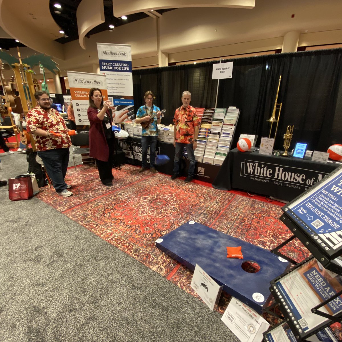 Thanks to all current AND future music educators who visited the White House of Music booth at the 2025 Madison Music Conference! We hope you participated in some fantastic sessions, made some new and “old” connections, and attended many outstanding musical performances.#WMEA2025