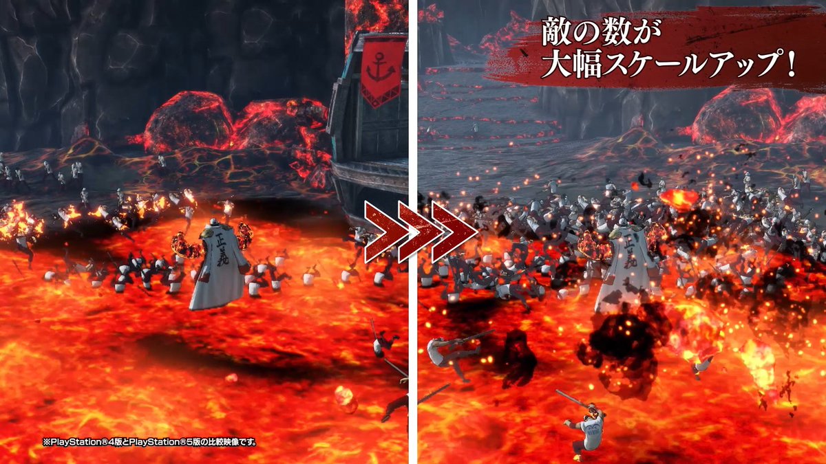 /／
Nintendo Switch™ 2/PlayStation®5/Xbox Series X|S版
「ONE PIECE ＃海賊無双4」
11月20日（木）発売決定💥
\＼

出現する敵の数が増え、より精細に進化したグラフィックでさらなる一”気“当千の爽快バトルと共に感動のドラマが楽しめる👊

Nintendo Switch™/PlayStation®4/Xbox