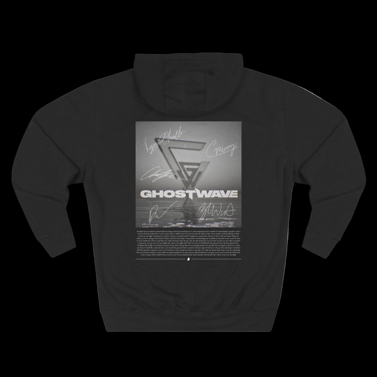 Check out our merch store -
we just added a new design to commemorate the EP release! 

Head over to ghostwavestore.com to see it for yourself, and get 10% off when you subscribe to our email list!