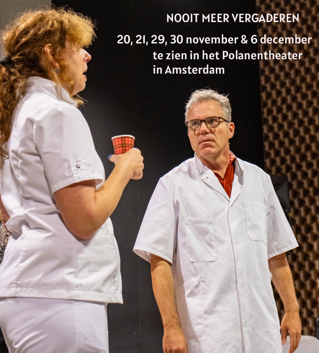 "Pijnlijk accuraat."

Dat was de eerste reactie van twee artsen die onze repetitie gisterenavond bezochten.

Natuurlijk kregen we behalve complimenten ook veel goede tips, die we zeker mee zullen nemen.

Koop kaarten via toneelgroep-loszand.nl