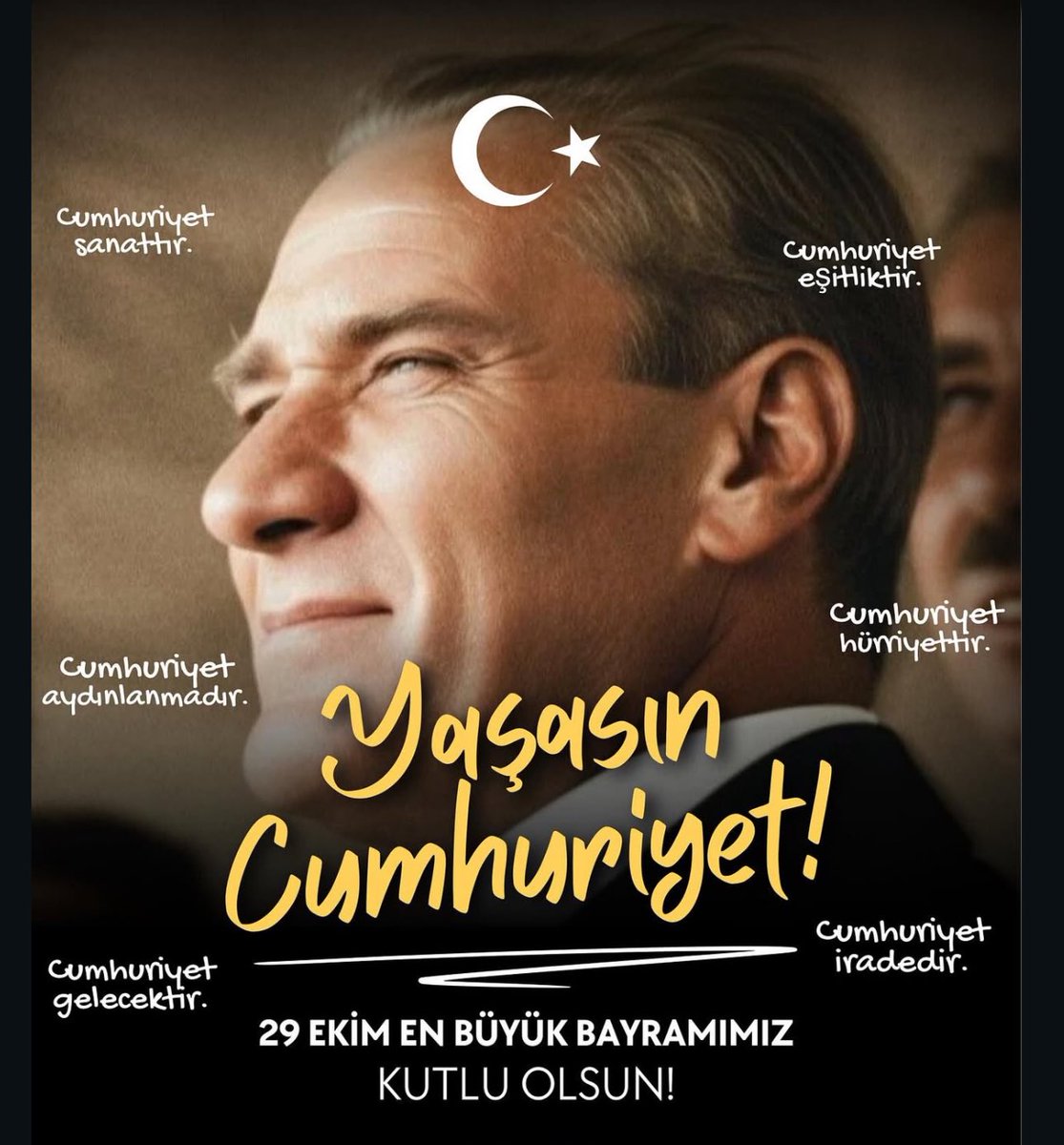 Cumhuriyet Bayramımız kutlu olsun …

#29Ekim #gündem #yaşasın #CumhuriyetBayramı