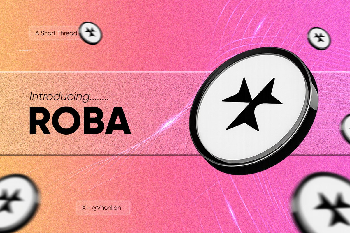 Vhonlian's tweet photo. I stumbled onto @Roba_Labs  like you find an artifact, ordinary at first glance but strangely magnetic.
The name sounded clean, even minimal. But the deeper I looked, the more I realized it is a blueprint for how creators will build tomorrow’s machines.

Draw closer. There’s more https://t.co/pqhoz3YKlU