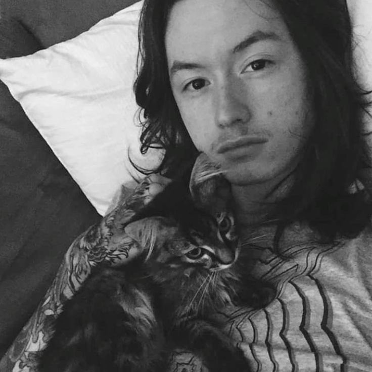concreteevil's tweet photo. he needs a cat that needs him https://t.co/cxWPYf0j4S