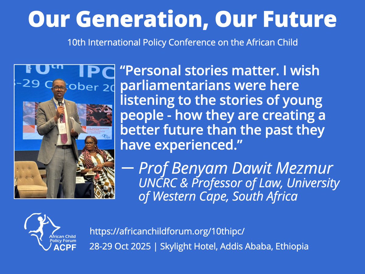 African Child Policy Forum (ACPF) tweet media