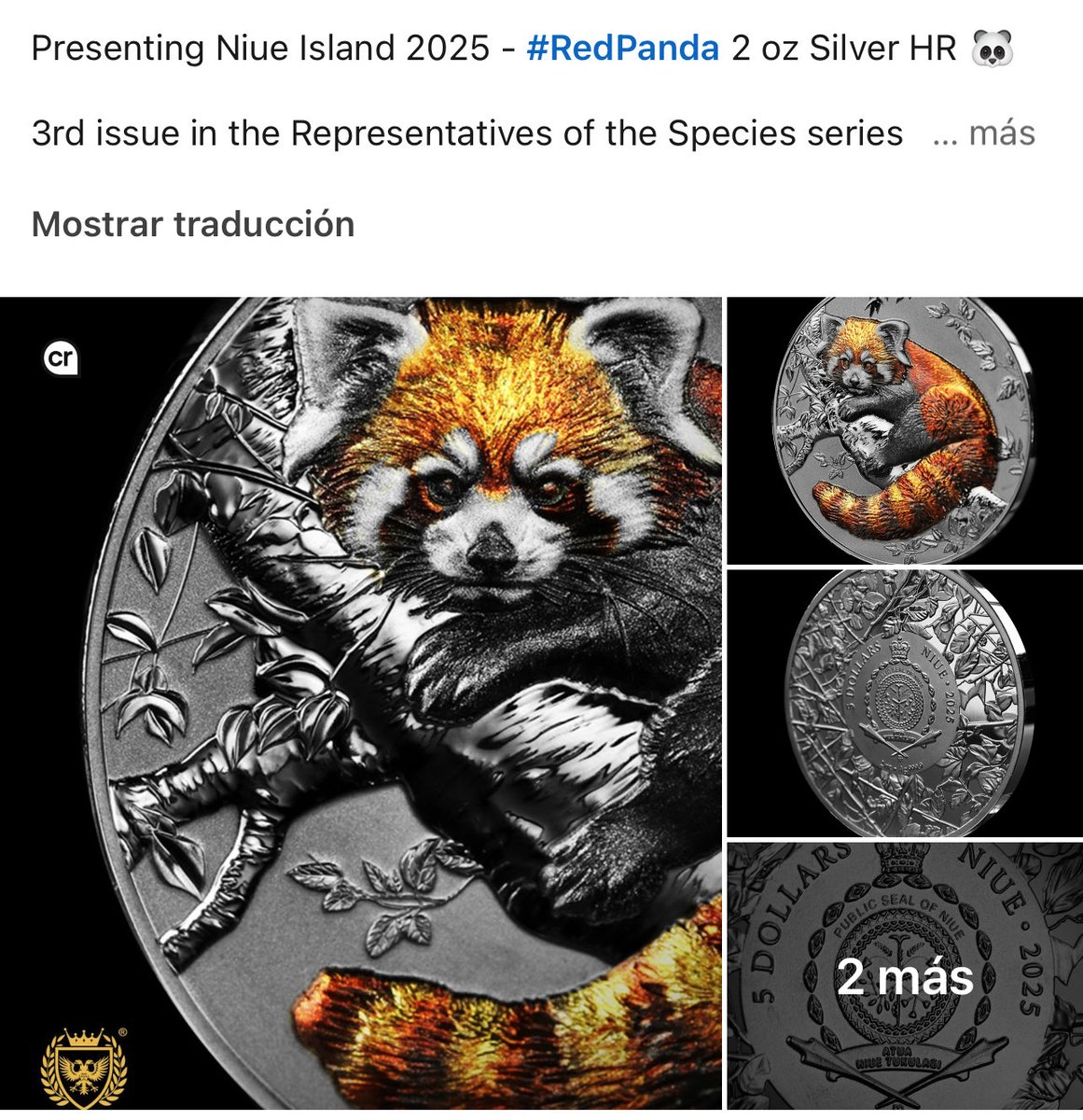 Voy a tocarle las narices un poco a <a href="/pobremillenial/">Pobre Millenial</a> Aunque también me las toco a mí mismo, por tener una nueva necesidad. Pero hay que mantener la cabeza fría! Nuevas maravillas de la #GermaniaMint <a href="/ladoblabullion/">La Dobla Bullion</a>