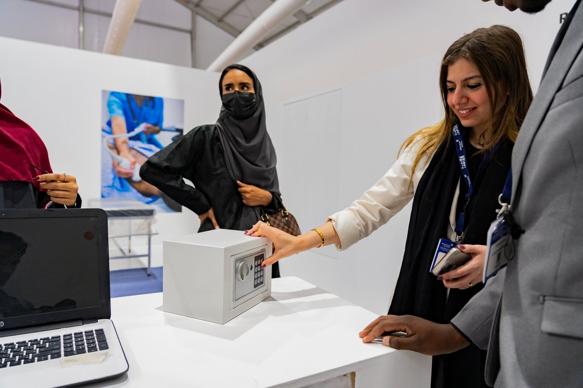 globalhealthexh's tweet image. Think you could solve it in time? 
Here’s how visitors reacted inside the Medical Escape Room at #GHE25!

#GlobalHealthExhibition #EventVibes #GHE25