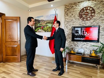 Cumhuriyet Bayramı Kutlamaları Makamda Başladı