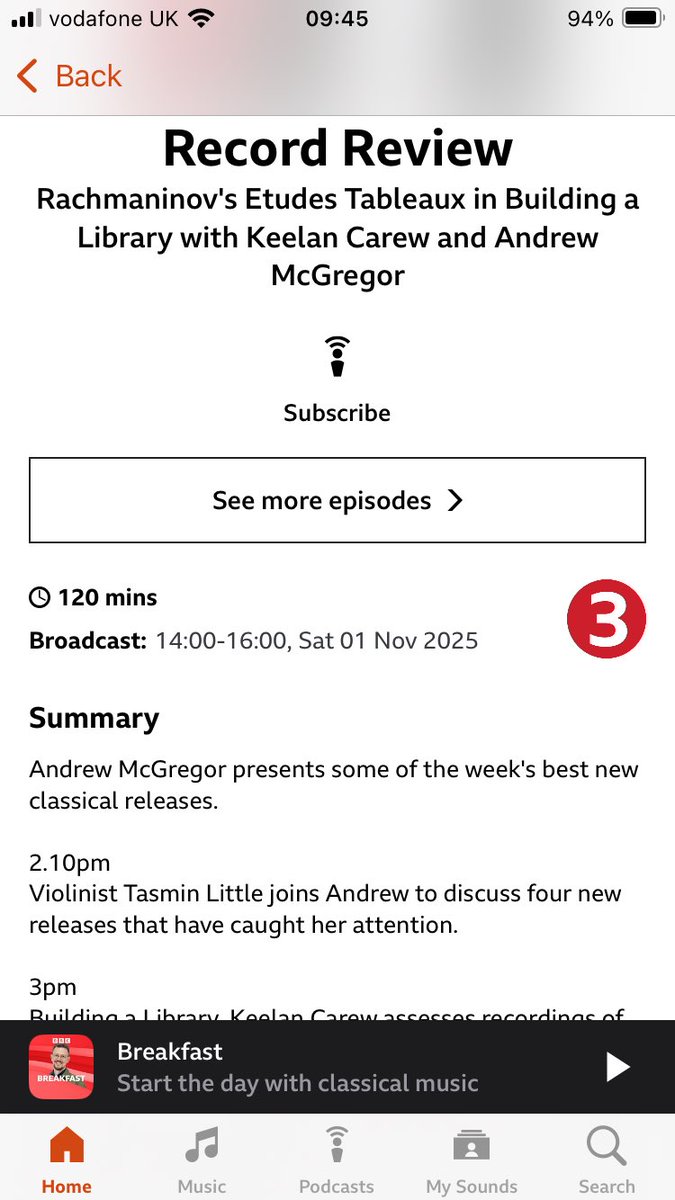 Tasmin Little CBE tweet media