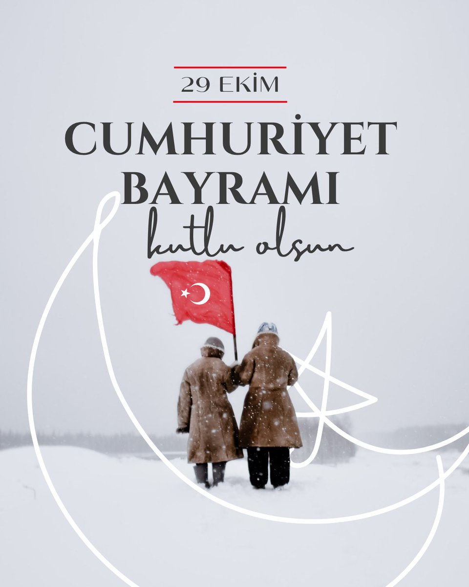 🇹🇷 Cumhuriyet Bayramımızın 102. Yılı Kutlu Olsun!

Bir milletin özgür iradesiyle geleceğini belirlemesinin en büyük simgesidir Cumhuriyet.
Birlik, eşitlik ve özgürlük dolu nice yüzyıllara!
#29Ekim #CumhuriyetBayramı #YaşasınCumhuriyet #102.yılımız