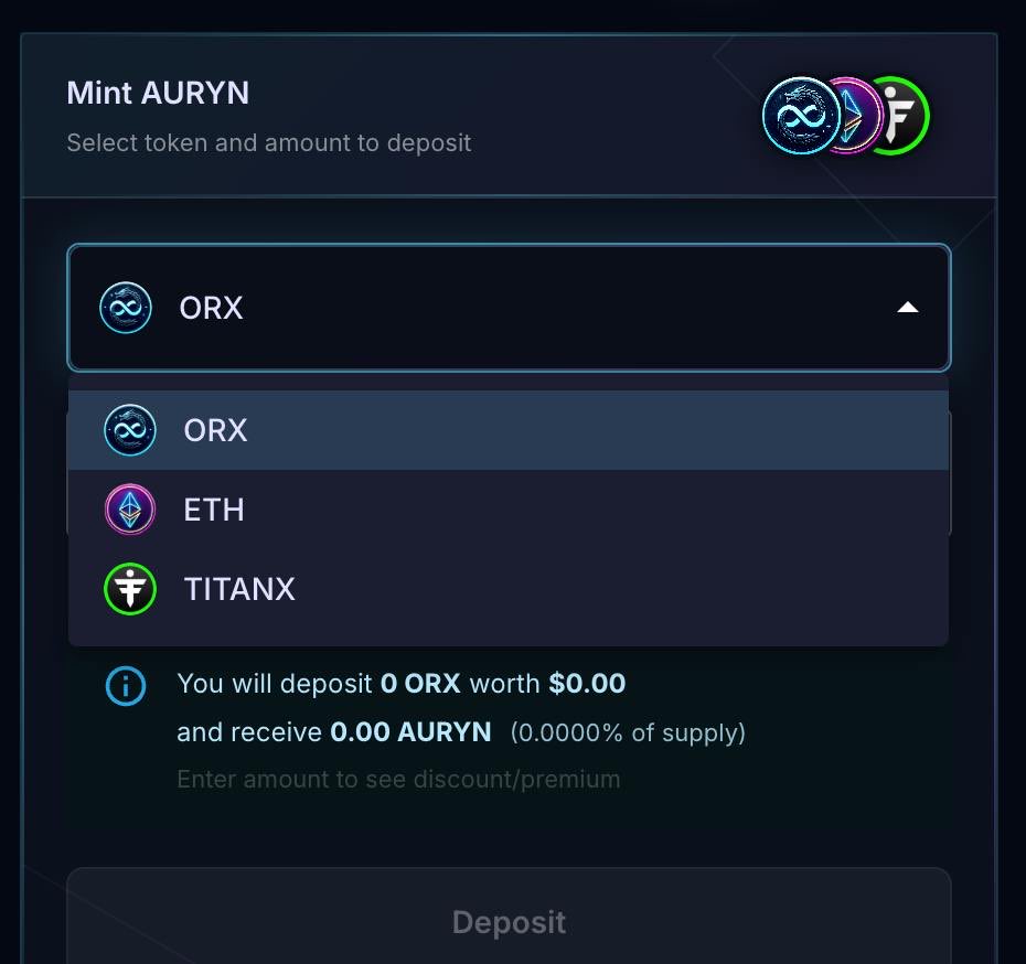 Bujaa08AREA's tweet photo. They said $ORX was a one-off.
Now $AURYN is loading.
New contract live, audits signed, guardian rotated.
Liquidity next.
#ORX Buy & Burn goes live on launch.
Reflexive loop incoming 🔥
$AURYN / $ORX — The Ouroboros begins again.
@Ouroboros_ORX
#TitanX #Eth #E280 #Volt #USDx #USDC $USDT #DragonX #Lending #Defi #Stablenet #Stablecoin #Aave