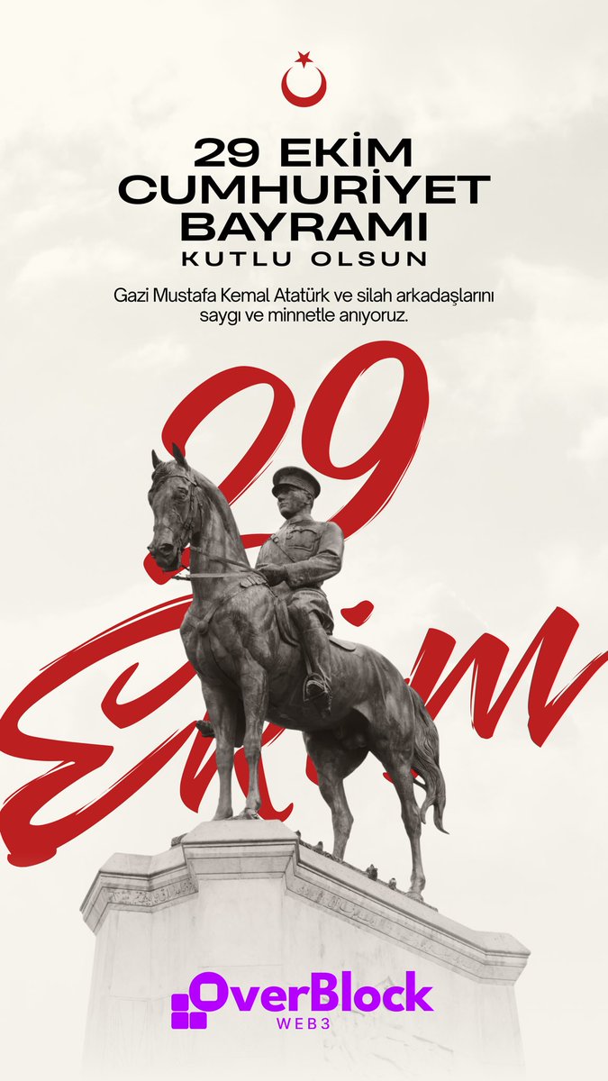 OverBlock_'s tweet image. 29 Ekim Cumhuriyet Bayramımız Kutlu olsun 

Gazi Mustafa Kemal Atatürk ve Silah Arkadaşlarına Saygı ve Minnetle

Daima O’nun İzinde 🇹🇷