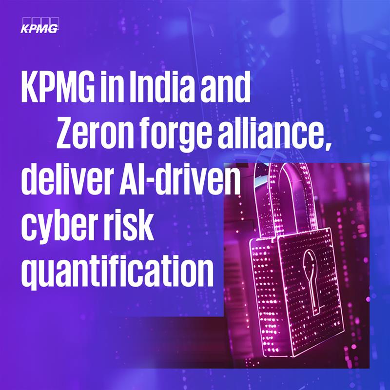 KPMGIndia's tweet image. .@KPMGIndia is thrilled to announce our strategic alliance with @securezeron, an Artificial Intelligence (AI) - powered cyber risk quantification platform, aimed at enabling organisations to transform their cybersecurity posture through risk identification, prioritisation, and…