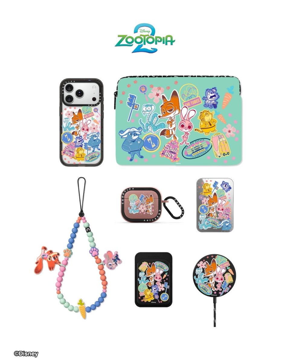 ズートピア2 iPhoneケース ケースティファイ CASETiFY】ディズニー・アニメーション最新作『ズートピア2』公開に