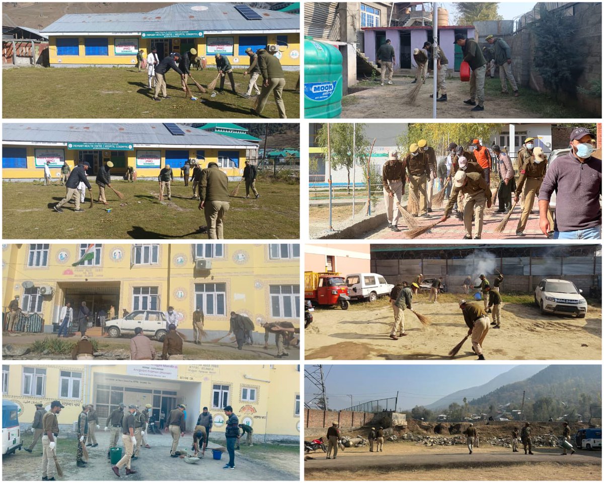 #RunForUnity,
#EktaDiwas, 
#SardarPatel150, #IronManOfIndia, #UnityInDiversity, #PoliceForPeace,
 
To commemorate Sardar Vallabhbhai Patel, and in his honour, Ganderbal Police organised a Cleanliness Drive across various police jurisdictions of the district.
<a href="/JmuKmrPolice/">J&K Police</a>